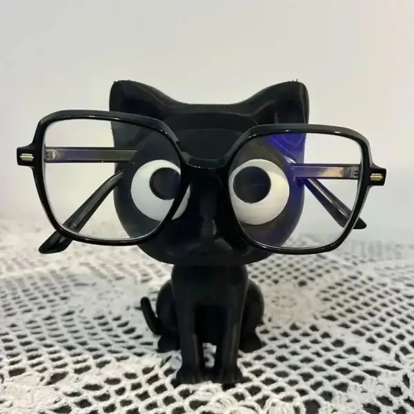 Geschenke für Katzenliebhaber: Brillenständer Katze – Bild 2