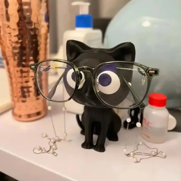 Geschenke für Katzenliebhaber: Brillenständer Katze – Bild 3