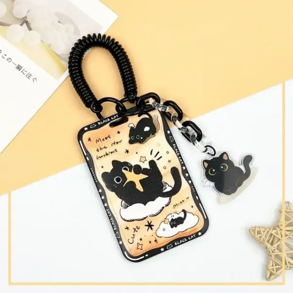 Geschenke für Katzenliebhaber: Kartenhülle mit Spiralband – Bild 4