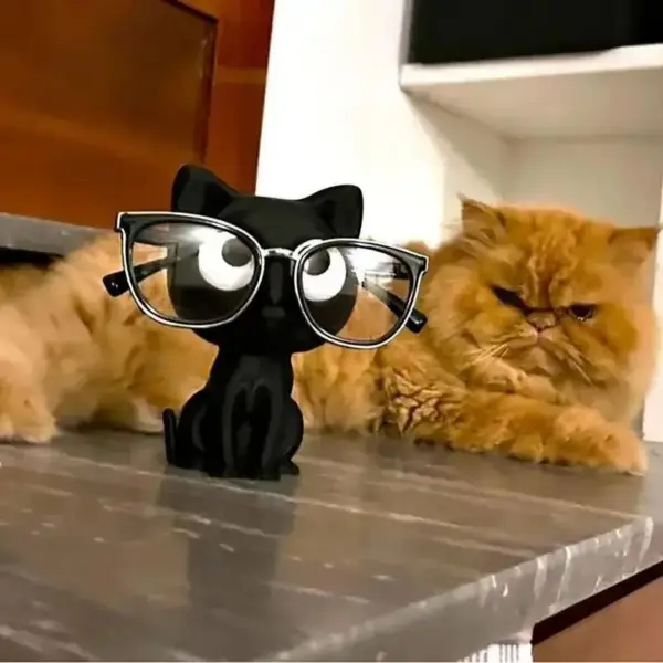 Geschenke für Katzenliebhaber: Brillenständer Katze – Bild 5
