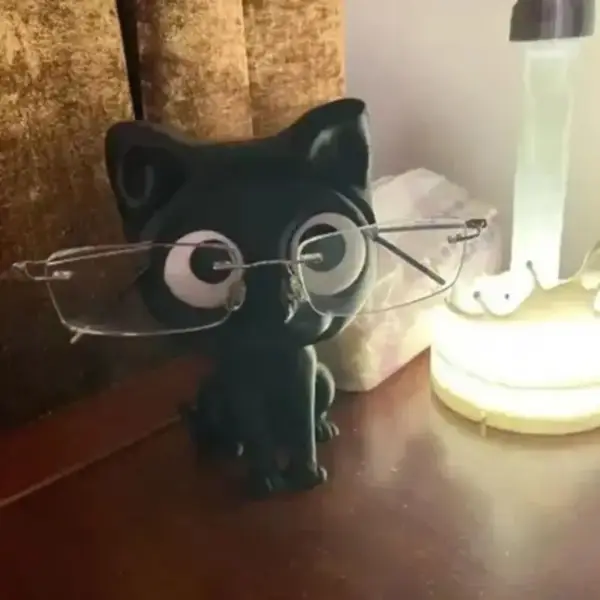 Geschenke für Katzenliebhaber: Brillenständer Katze – Bild 6