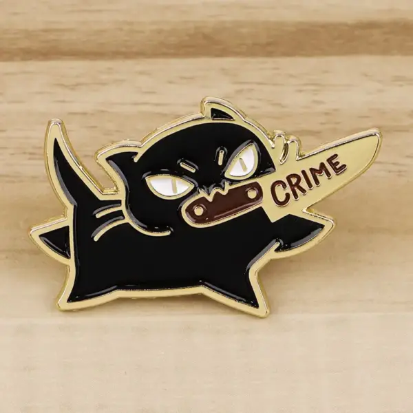 Geschenke für Katzenliebhaber: Pins mit lustigen Katzenmotiven – Bild 6