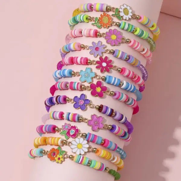 Geschenk für Katzenliebhaber: Perlenarmbänder mit Anhängern – Bild 5