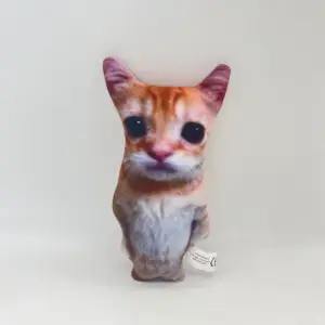 Geschenke für Katzenliebhaber: Stehende Katze, orange getigert – Orange