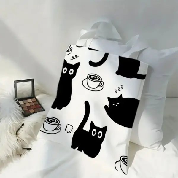 Geschenke für Katzenliebhaber: Stofftasche mit Katzenmotiv – Bild 9
