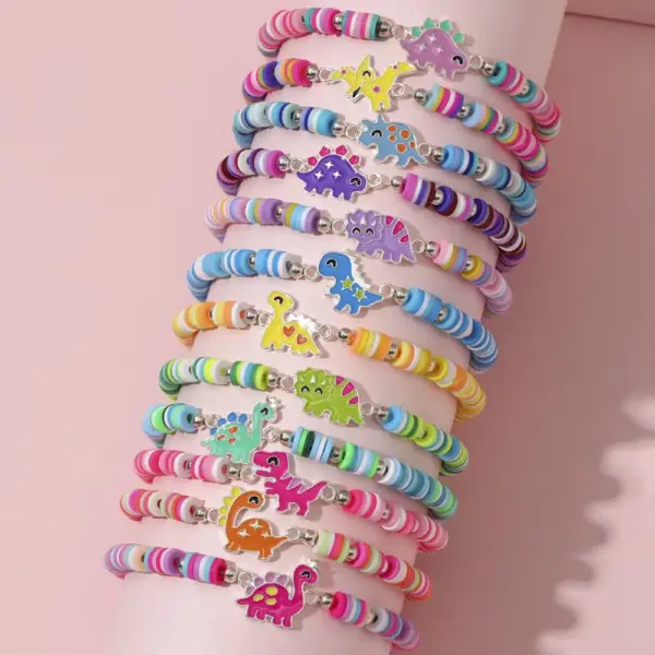 Geschenk für Katzenliebhaber: Perlenarmbänder mit Anhängern – Bild 7