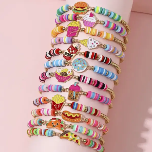 Geschenk für Katzenliebhaber: Perlenarmbänder mit Anhängern – Bild 6