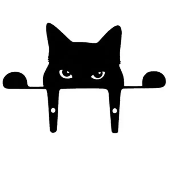 Geschenke für Katzenliebhaber: Gartenstecker Katzen-Silhouette – Bild 5