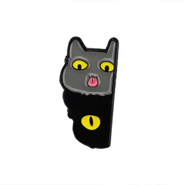 Geschenke für Katzenliebhaber: Katzen-Pin mit großen Augen – Bild 4