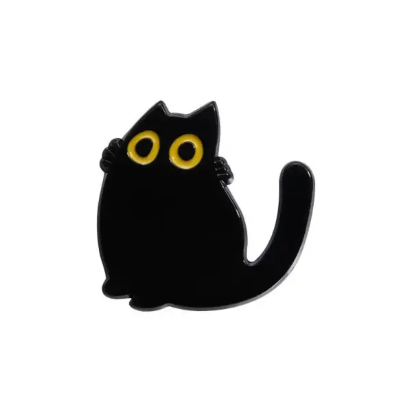 Geschenke für Katzenliebhaber: Katzen-Pin mit großen Augen – Bild 17