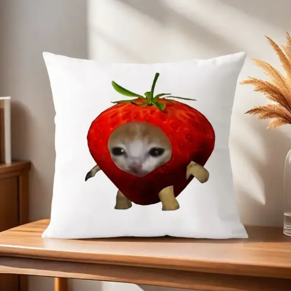 Geschenke für Katzenliebhaber: Kissenbezug mit Katzen-Memes – Bild 34