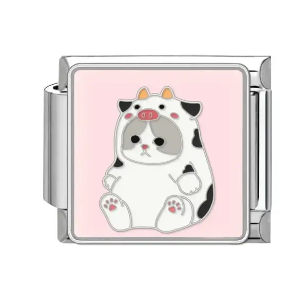 Geschenke für Katzenliebhaber: Charm-Glied mit Katzenmotiv – Bild 6