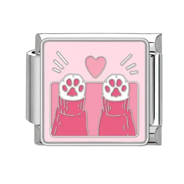 Geschenke für Katzenliebhaber: Charm-Glied mit Katzenmotiv – Bild 8