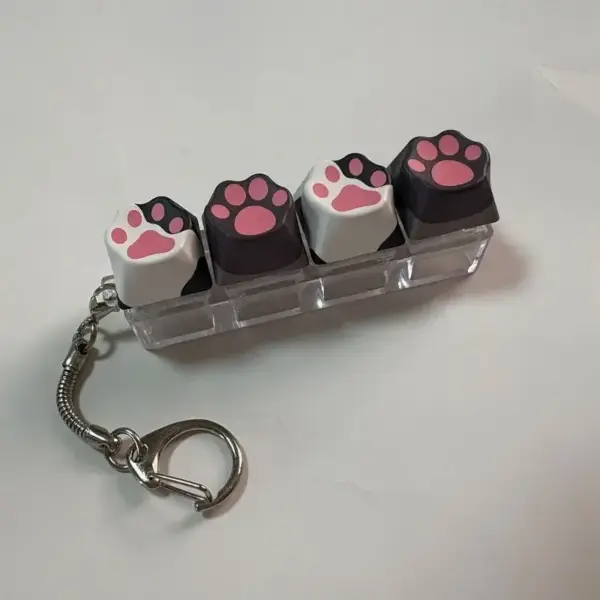 Geschenke für Katzenliebhaber: Anhänger mit vier Pfotentasten – Bild 7