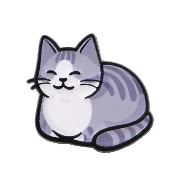 Geschenke für Katzenliebhaber: Katzen-Pins, viele Motive – Bild 10