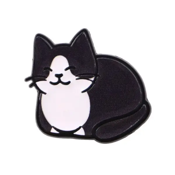 Geschenke für Katzenliebhaber: Katzen-Pins, viele Motive – Bild 8