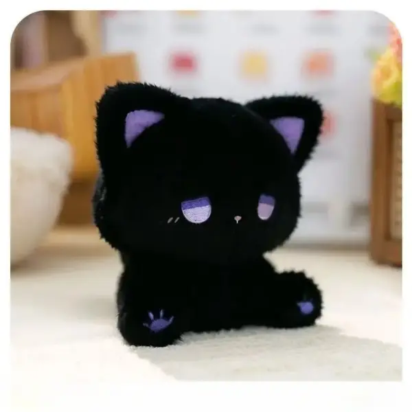 Geschenke für Katzenliebhaber: Kuscheltier Kätzchen sitzend – Bild 7