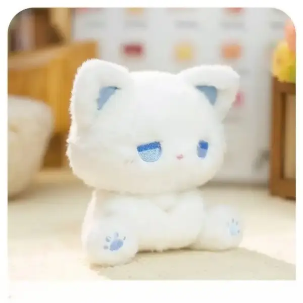 Geschenke für Katzenliebhaber: Kuscheltier Kätzchen sitzend – Bild 8
