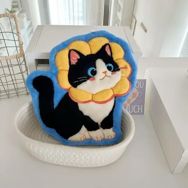 Geschenke für Katzenliebhaber: Handtuch Katzenform mit Schlaufe – Bild 8