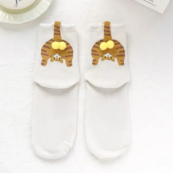 Geschenke für Katzenliebhaber: Socken mit Katzenpopo-Motiv – Bild 9
