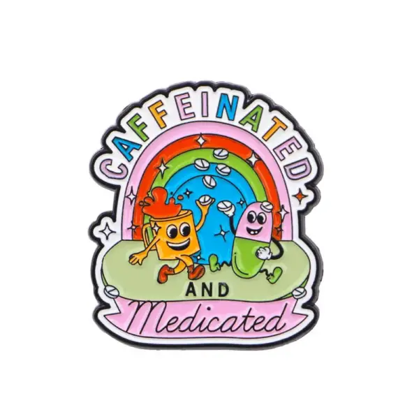 Geschenke für Katzenliebhaber: Emaille-Pins mit Kaffee-Motiven – Bild 12
