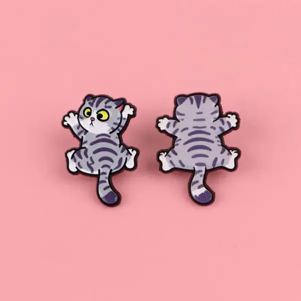 Geschenke für Katzenliebhaber: Katzen-Pins, viele Motive – Bild 14