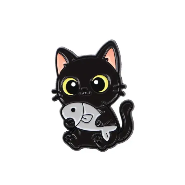 Geschenke für Katzenliebhaber: Katzen-Pins, viele Motive – Bild 23