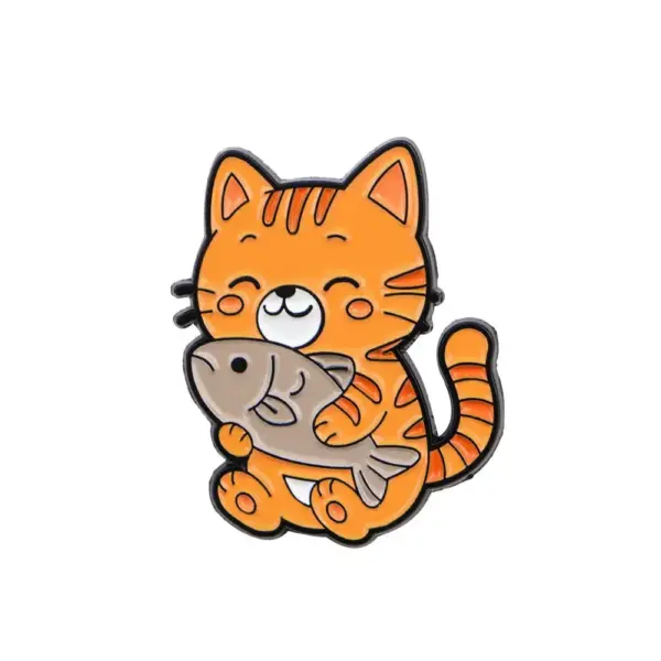 Geschenke für Katzenliebhaber: Katzen-Pins, viele Motive – Bild 28