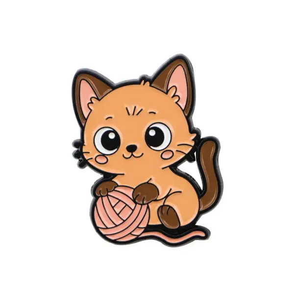 Geschenke für Katzenliebhaber: Katzen-Pins, viele Motive – Bild 26