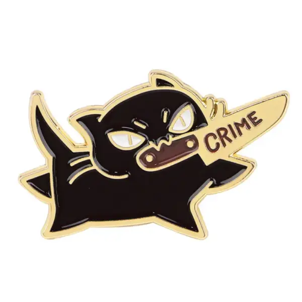 Geschenke für Katzenliebhaber: Pins mit lustigen Katzenmotiven – Bild 12