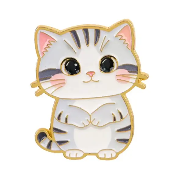 Geschenke für Katzenliebhaber: Pins mit lustigen Katzenmotiven – Bild 15