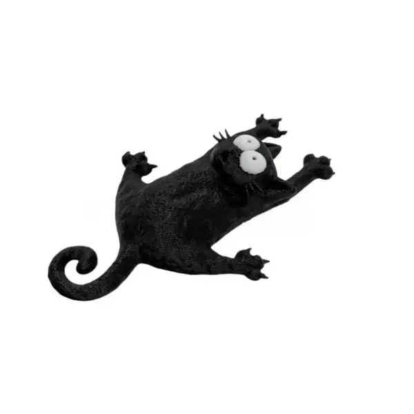 Kühlschrankmagnet Katze mit weit aufgerissenen Augen – Bild 4