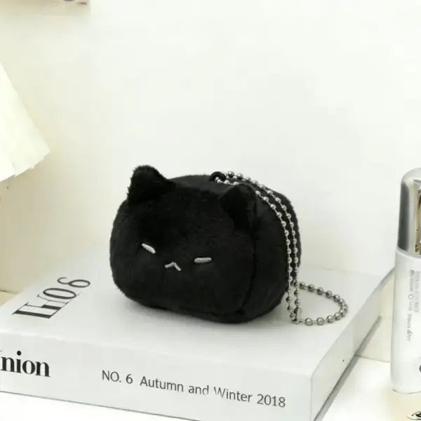 Geschenke für Katzenliebhaber: Taschenanhänger Katze eckig – Bild 6