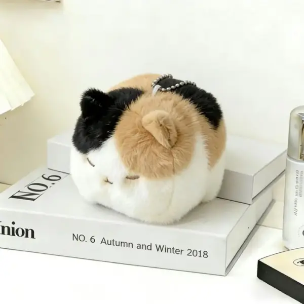 Geschenke für Katzenliebhaber: Taschenanhänger Katze eckig – Bild 4