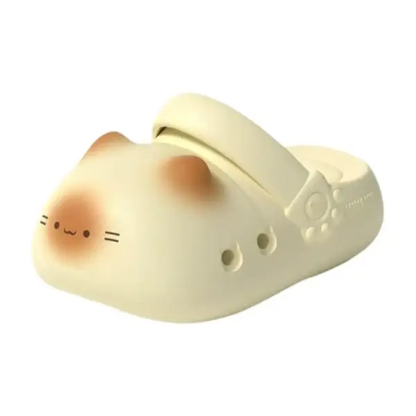 Geschenk für Katzenliebhaber: Katzen-Clogs mit Pfotensohle – Bild 4