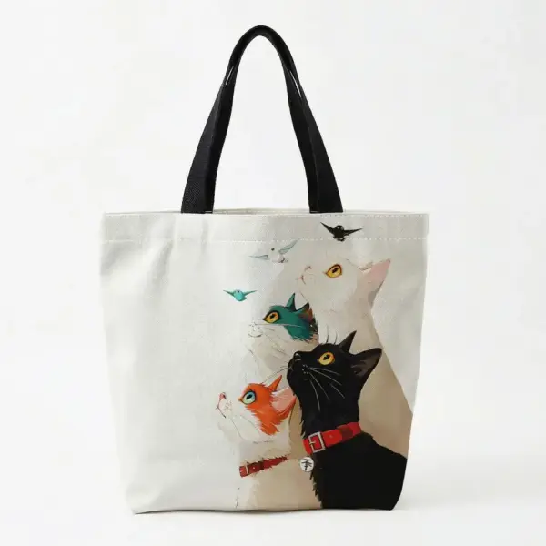 Geschenke für Katzenliebhaber: Tragetasche Katzen und Vögel – Bild 20