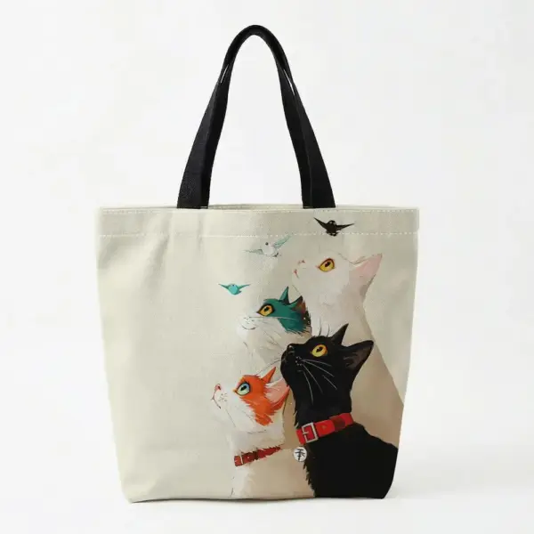 Geschenke für Katzenliebhaber: Tragetasche Katzen und Vögel – Bild 19