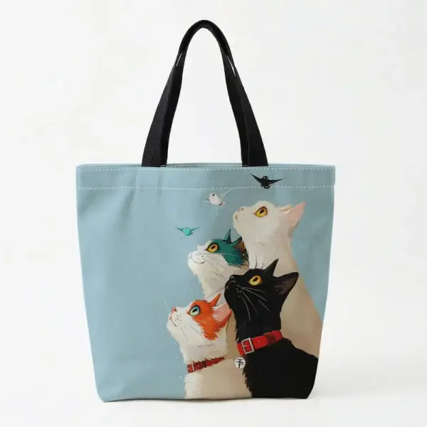 Geschenke für Katzenliebhaber: Tragetasche Katzen und Vögel – Bild 14