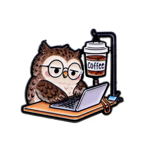 Geschenke für Katzenliebhaber: Pin mit Katze am Laptop – Bild 8