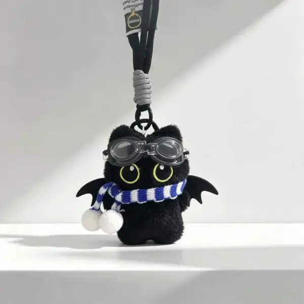 Geschenk für Katzenliebhaber: Katzen-Schlüsselanhänger mit Brille – Bild 22