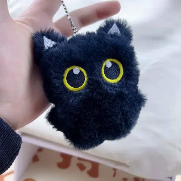 Geschenk für Katzenliebhaber: Katzen-Schlüsselanhänger mit Brille – Bild 9