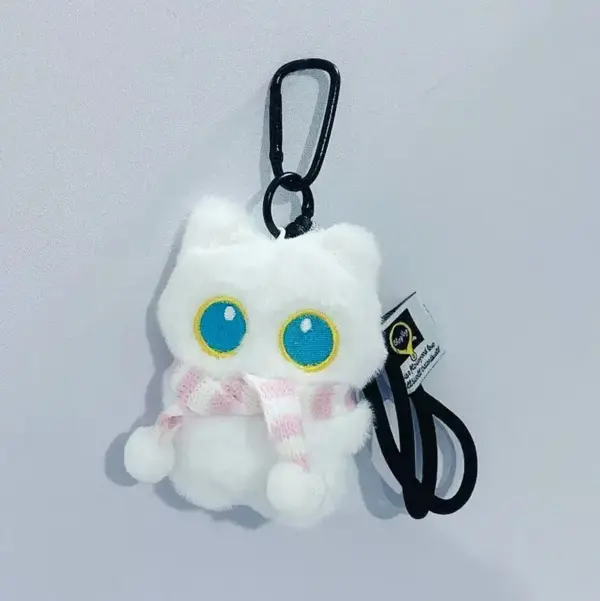 Geschenk für Katzenliebhaber: Katzen-Schlüsselanhänger mit Brille – Bild 6